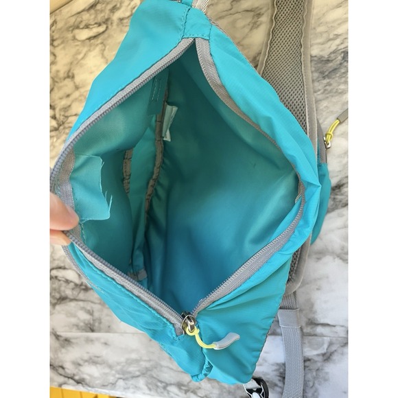 Eddie Bauer Ripstop Sling Backpack Blue Padded Strap - Picture 12 of 16